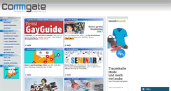 Desktop Screenshot of commgate.eu