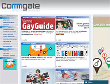 Tablet Screenshot of commgate.eu
